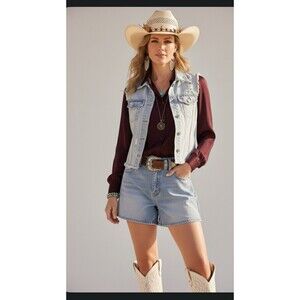 Anthropologie Cloth & Stone Shirred Button Down Shirt Plum Sz XS